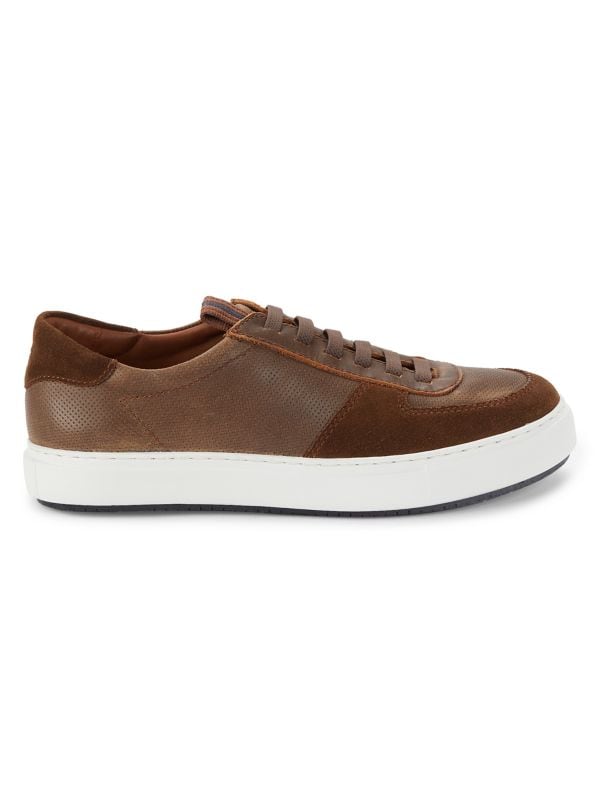 Johnston & Murphy Anson Suede & Leather Sneakers
